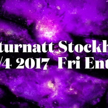 Stockholm Culture Night 2017 – 29 April